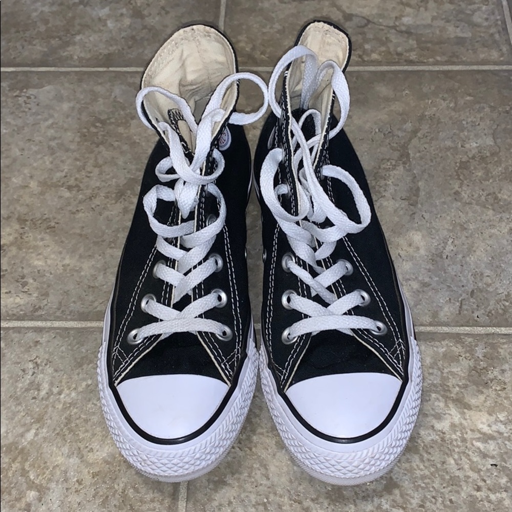 High Top Black Converse